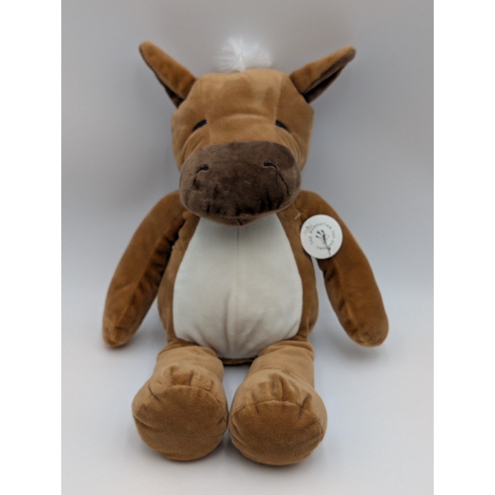 Manhattan Toy Brown Horse Plush 16 Inch Stuffed Animal‎ Toys